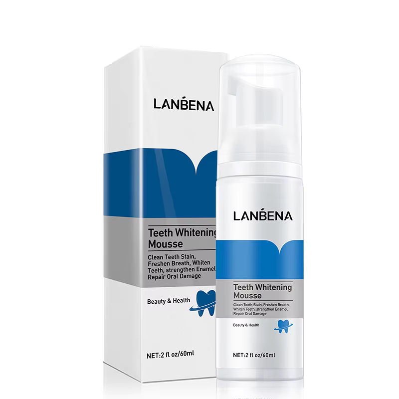 ✨ LANBENA Teeth Whitening Mousse – 60 ml