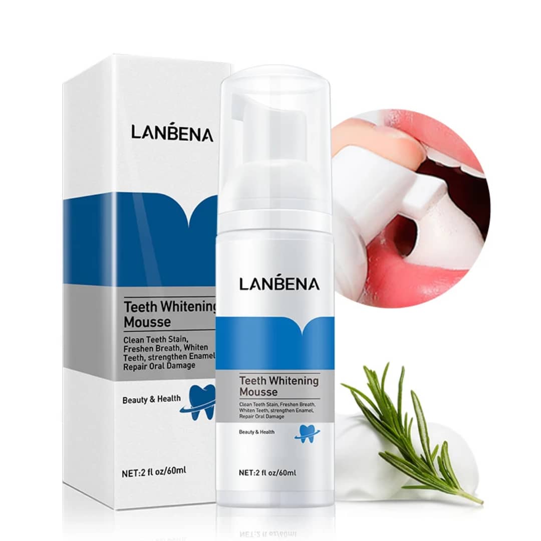 ✨ LANBENA Teeth Whitening Mousse – 60 ml